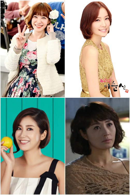 韓国の女優が選んだヘアスタイル